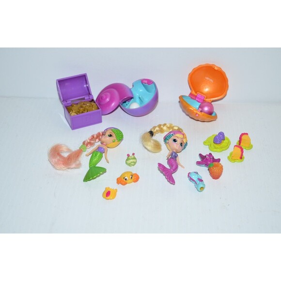 Waverly & The Magic Seashells Mermaids dolls etc.. Mini Toys Sea Creatures - Picture 2 of 11